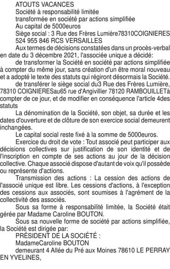 Contenu publication