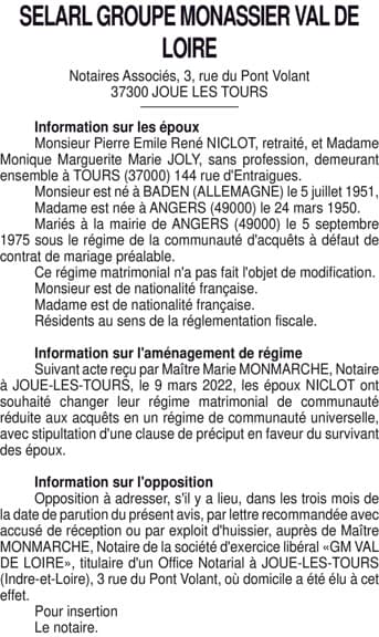 Contenu publication