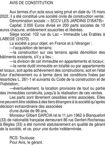Contenu publication