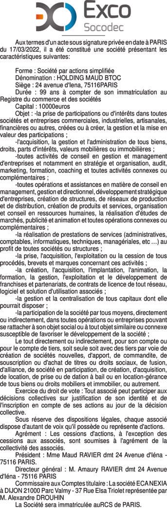Contenu publication