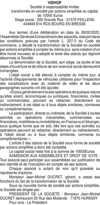 Contenu publication