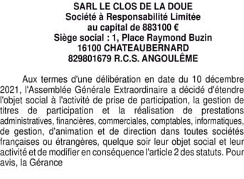 Contenu publication