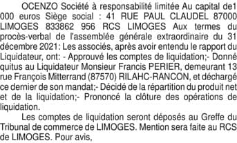 Contenu publication