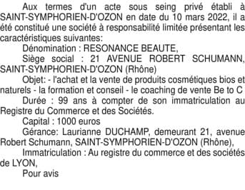 Contenu publication