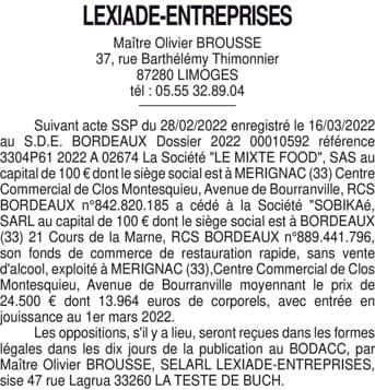 Contenu publication