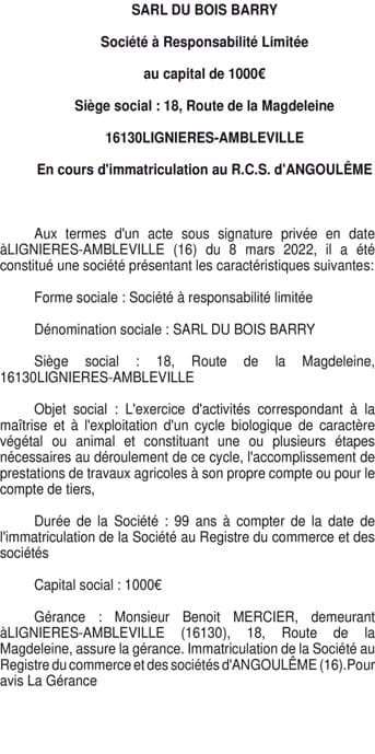 Contenu publication