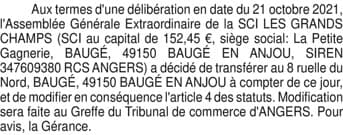 Contenu publication