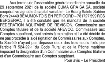 Contenu publication
