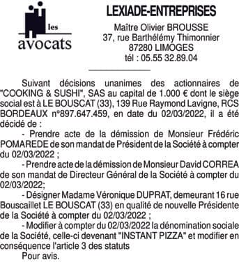 Contenu publication