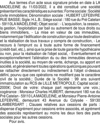 Contenu publication