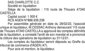 Contenu publication