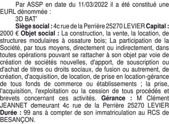 Contenu publication