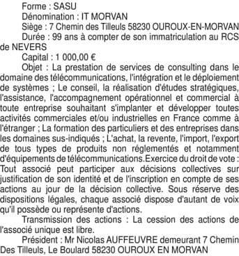 Contenu publication