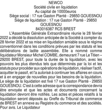 Contenu publication