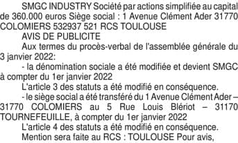 Contenu publication