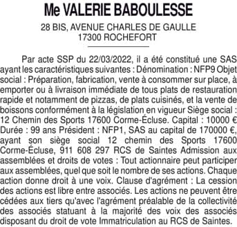 Contenu publication
