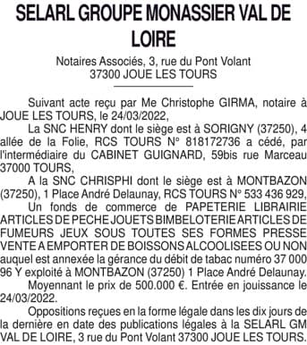 Contenu publication