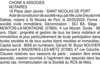 Contenu publication