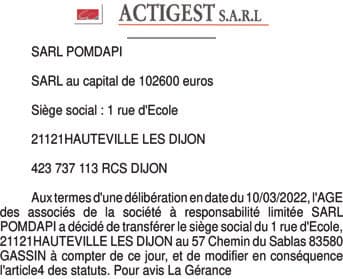 Contenu publication