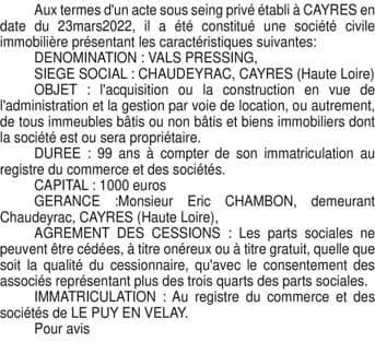 Contenu publication