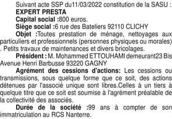 Contenu publication