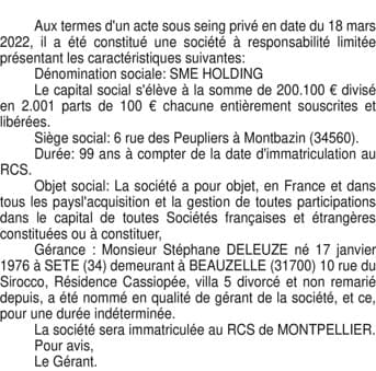 Contenu publication