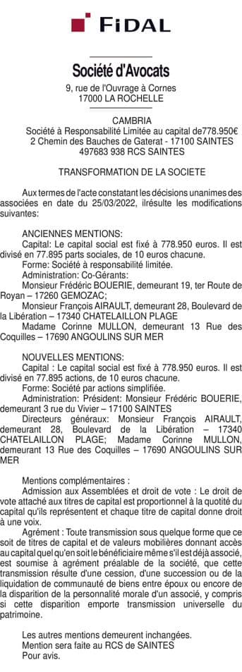 Contenu publication