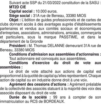 Contenu publication
