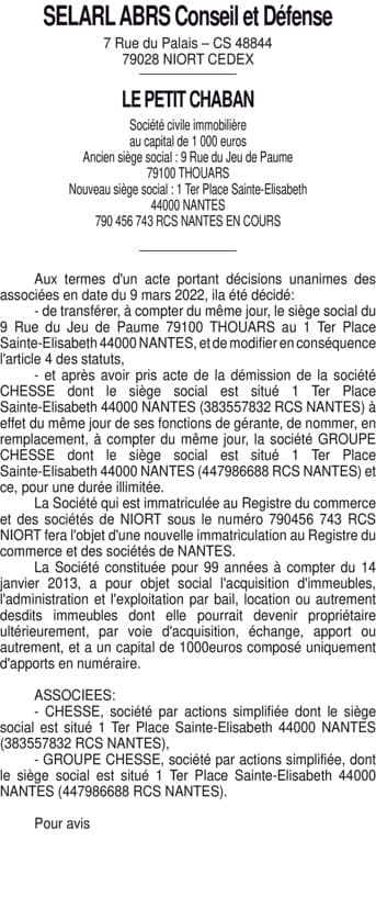 Contenu publication