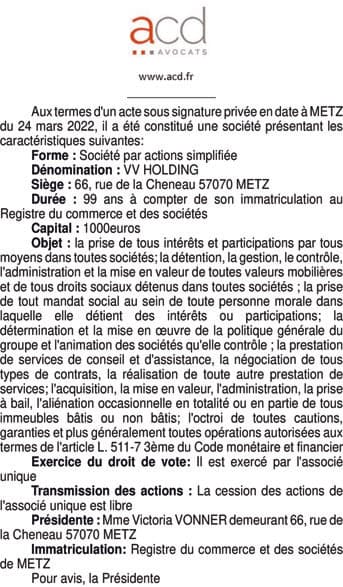 Contenu publication