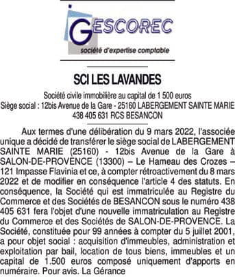 Contenu publication