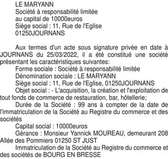 Contenu publication