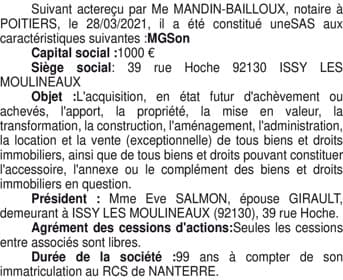Contenu publication