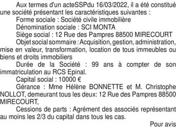 Contenu publication