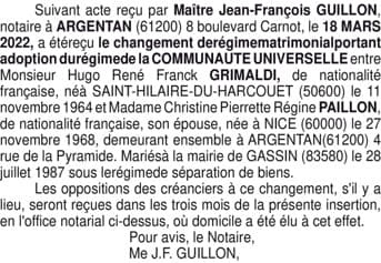Contenu publication