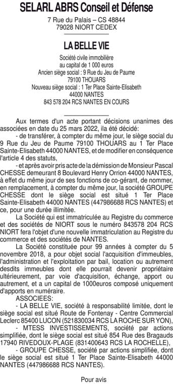 Contenu publication