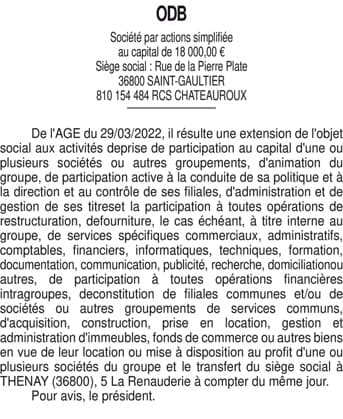 Contenu publication
