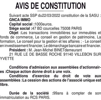 Contenu publication