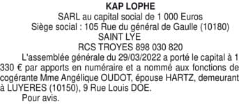 Contenu publication