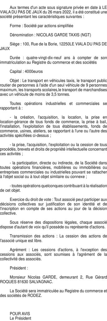 Contenu publication