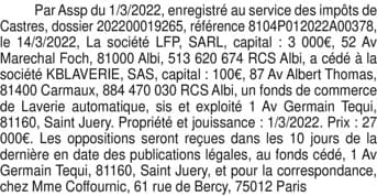 Contenu publication