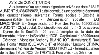 Contenu publication
