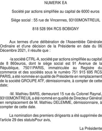 Contenu publication