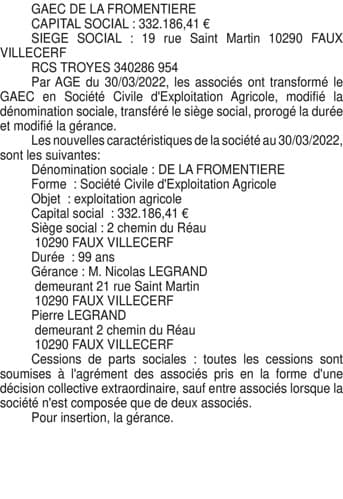 Contenu publication