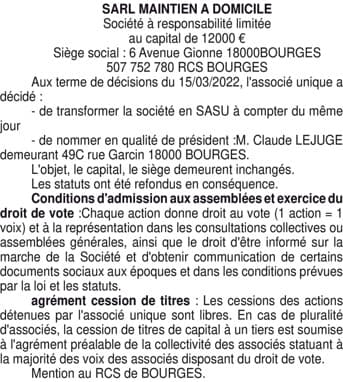 Contenu publication