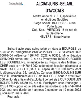 Contenu publication