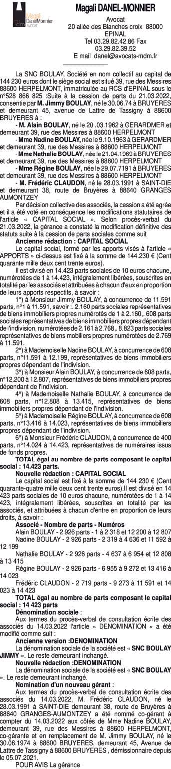 Contenu publication