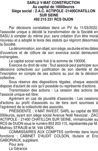Contenu publication