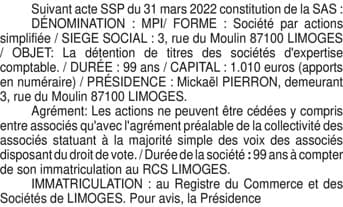 Contenu publication