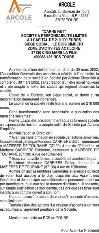 Contenu publication